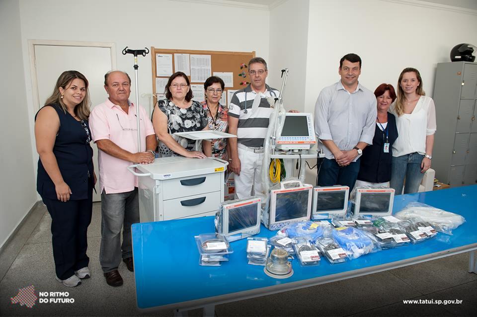  Santa Casa de Tatuí recebe equipamentos para UTI, Centro Cirúrgico e Maternidade